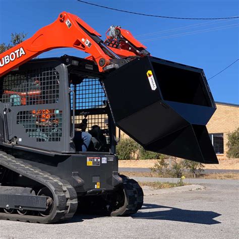 Skid Steer Concrete Kibble Bucket 